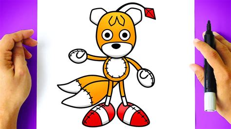 Como Desenhar O Tails Doll Como Dibujar A Tails Doll Sonic The