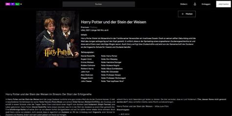 Harry Potter Und Der Stein Der Weisen Kostenlos Ansehen