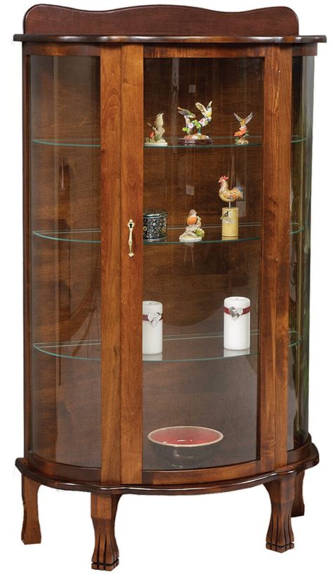 Oak Curio Cabinet With Glass Shelves Atelier Yuwaciaojp