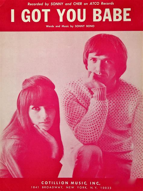 Visions Of Music I Got You Babe Sonny And Cher