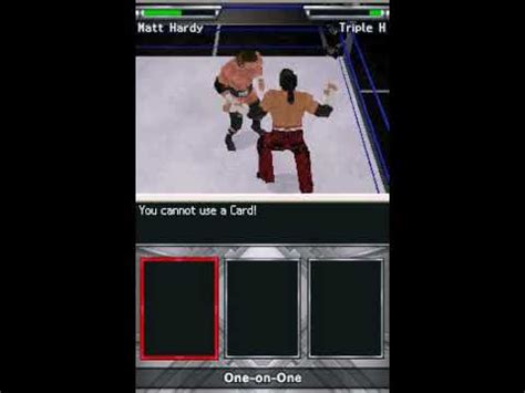 Smackdown Vs Raw 2010 Nintendo DS First Gameplay Match YouTube