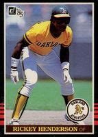 Rickey Henderson 1985 Donruss 176 Base Price Guide Sports Card Investor