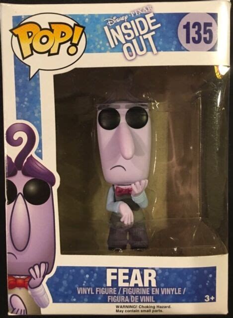 Funko Pop Disney Inside Out Fear Vinyl Figure New Ebay