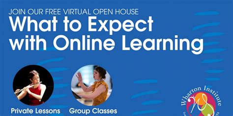 Wharton Arts Presents What To Expect With Online Learning