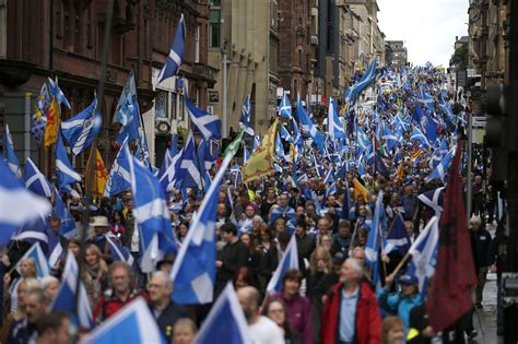 100,000 Scottish independence supporters to march through Glasgow today