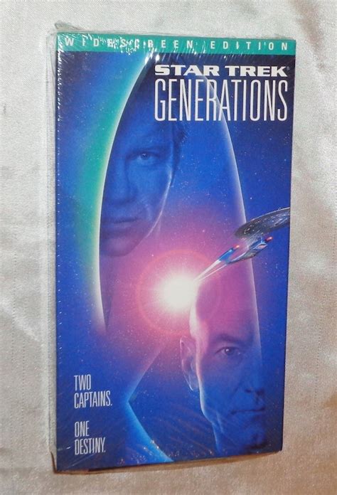 FACTORY SEALED Star Trek Generations VHS Paramount Watermarked - Etsy