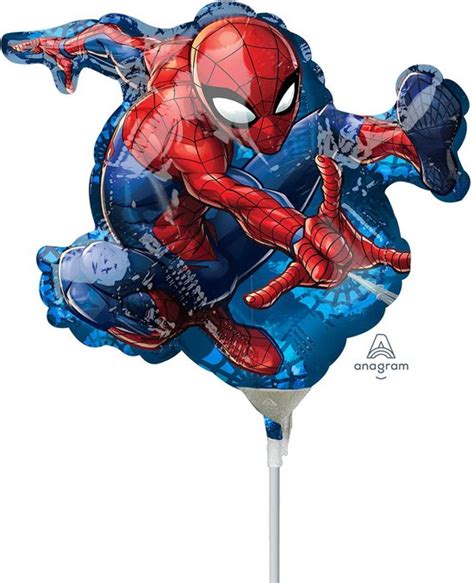 Mini Shape Spider Man Folie Ballon Bol