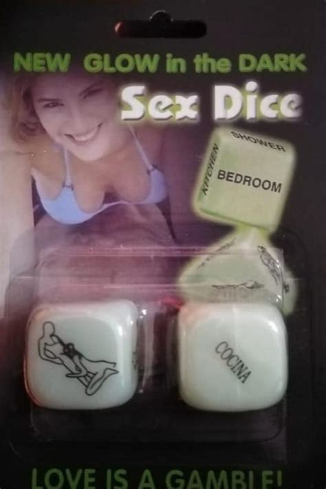 Dados Fluorescentes Sex Dice Sex Shop Coquetas