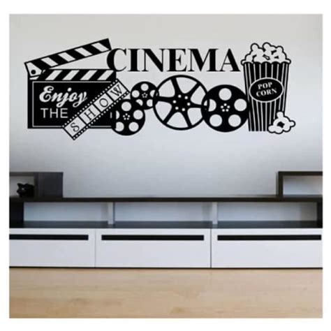 Bricolage Home Cin Ma Sticker Mural Film Salon D Coration Amovible Art