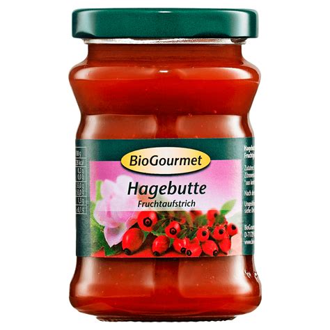 Biogourmet Bio Fruchtaufstrich Hagebutte G Bei Rewe Online Bestellen