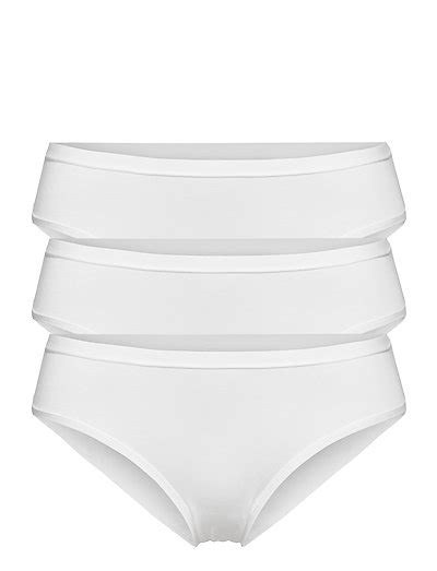 Lindex Brief Pack Carin Bikini Reg White Hvit Kr Boozt