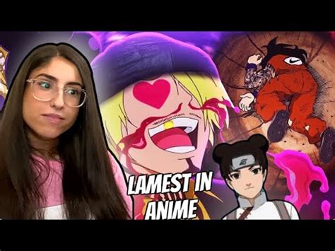 Lamest Characters In Anime | Synsei Ft Cj DaChamp REACTION - YouTube