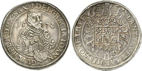 1 Thaler John William Duchy Of Saxe Weimar Numista