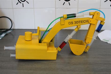 3d Printed Excavator 15 Steps With Pictures Instructables