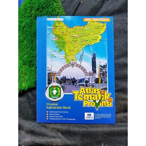 Jual ATLAS TEMATIK 34 PROVINSI PETA KALIMANTAN UTARA KALIMANTAN TENGAH