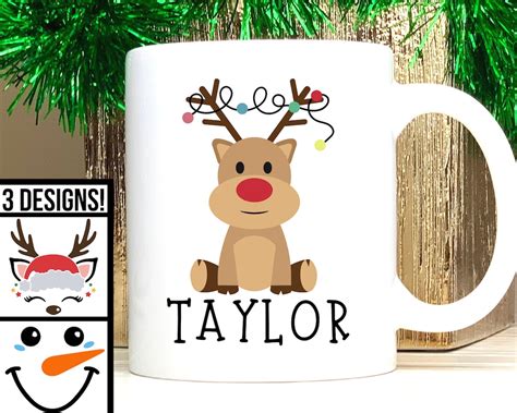 Personalized Christmas Mugs Funny Christmas Mug Secret Santa Gift