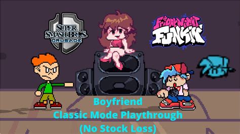 Super Smash Bros Crusade X Friday Night Funkin Boyfriend Classic