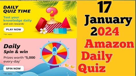 Amazon Daily Quiz Time Answer Today Amazon Quiz Amazon Quiz Answer