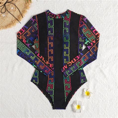 Trajes De Bao Mujer 2023 Rayas Sexy Bikini Una Pieza Traje De Salto De Bao De Traje De Bao
