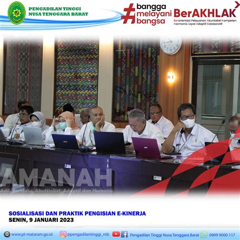 SOSIALISASI PENYUSUNAN SKP MENGGUNAKAN APLIKASI E KINERJA DI LINGKUNGAN