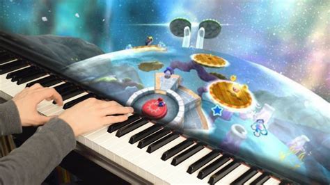 Cosmic Cove Galaxy Piano Cover Super Mario Galaxy Youtube