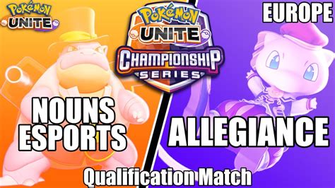 Nouns Esports Vs Allegiance Pucs Eu April Qualification Match