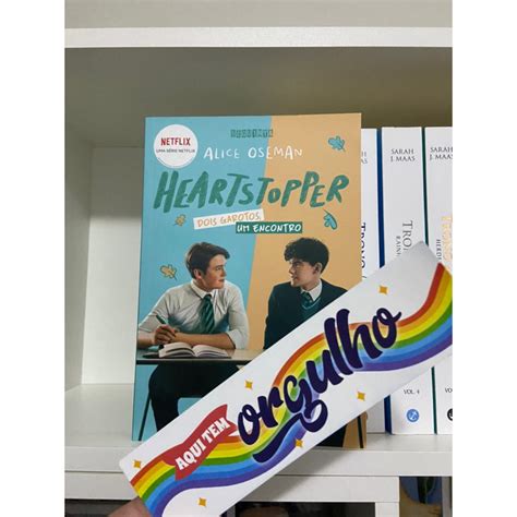 Livro Heartstopper Mais Marca P Gina Shopee Brasil