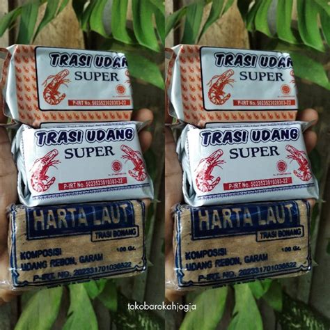 Jual Terasi Udang Trasi Tuban Super H Ismail Trasi Bonang Harta