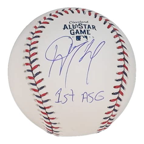 Ketel Marte Signed All Star Game Baseball Inscribed St Asg Usa