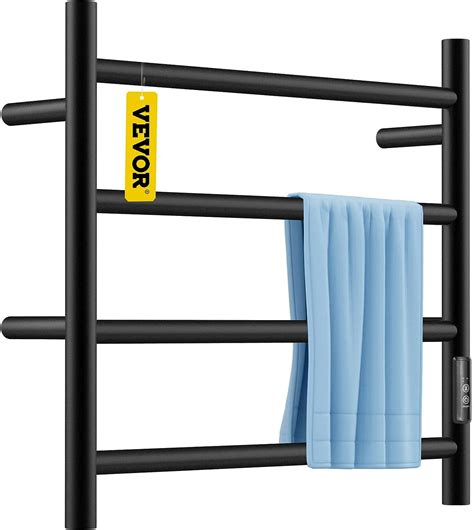 Buy Vevor Heated Towel Rack Bar Towel Warmer Rack Wall Mounted