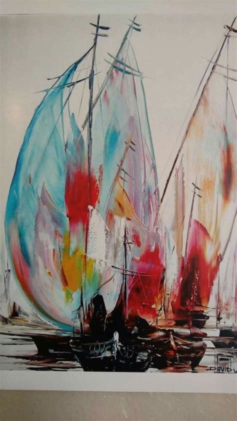 Pin On Tarta De Ricota Boat Painting Abstract Abstract Canvas Art