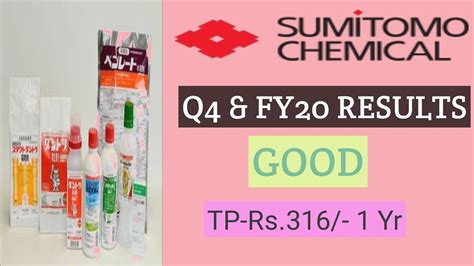 Sumitomo Chemicals Ltd Q And Fy Results Good Youtube