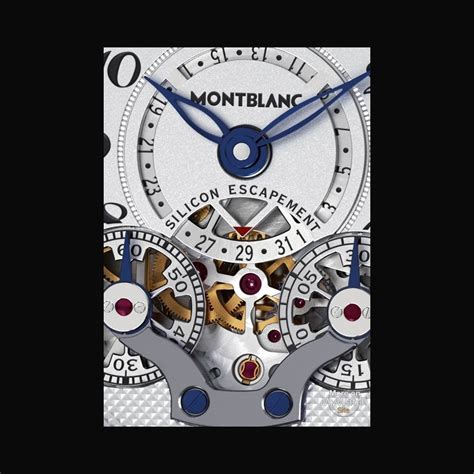 Watch Montblanc Nicolas Rieussec Chronographe Silicon Escapement