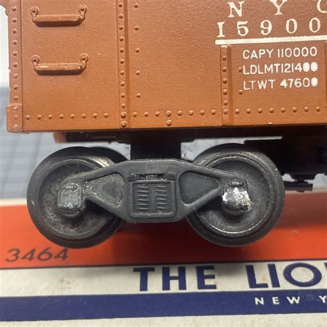 Postwar Lionel 3464 25 New York Central Box Car X3464 Original Box EBay