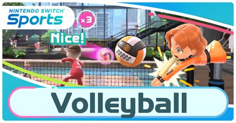 Volleyball Controls And Tips Nintendo Switch Sportsgame