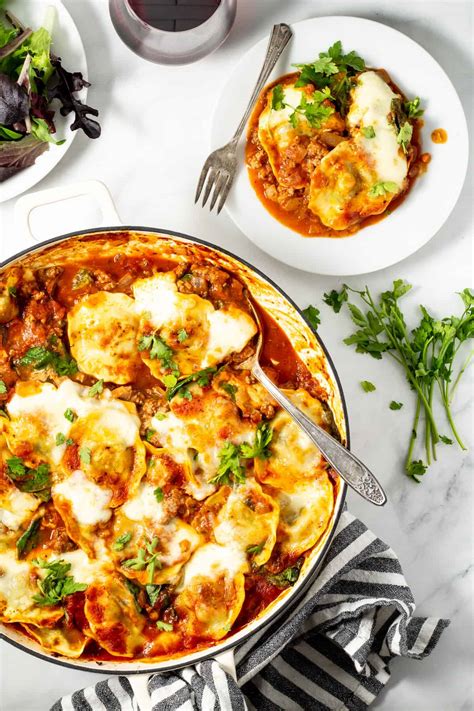 30 Minute Baked Ravioli | Midwest Foodie