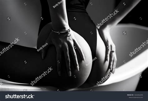 Female Ass Panties Black White Stock Photo 1263262255 Shutterstock