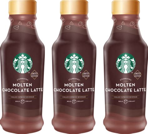 Starbucks Introduces New Molten Chocolate Ready To Drink Iced Latte