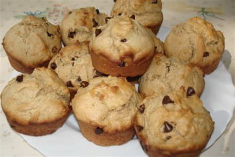 Recette de Muffins au beurre de cacahuètes et chocolat