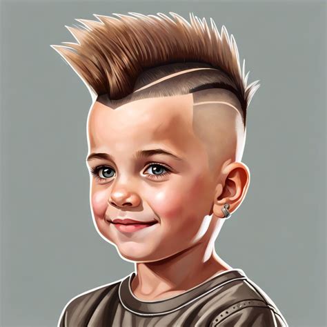 15 Trendy Kids Mohawk Fade Haircut Ideas – Burst of Style