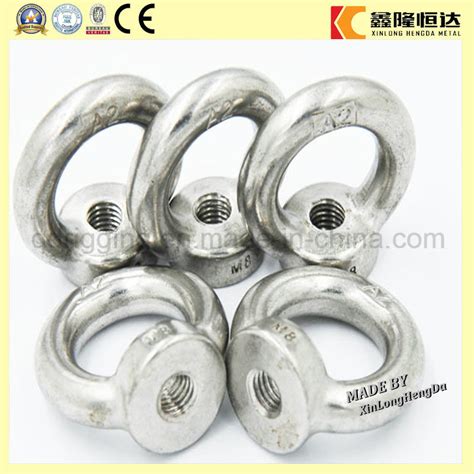 Drop Forged Din Lifting Eye Bolt And Din Eye Nut China Nut And Bolt