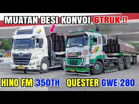 Libas Tol Sumatera Truk Jbm Hino Fm Th Quester Gwe