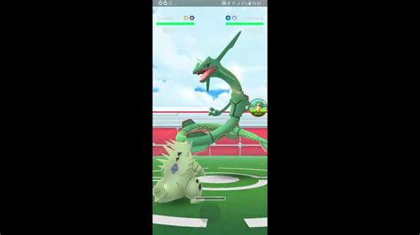 Rayquaza Raid Boss Pokemon Go Raid Boss Level 5 Youtube