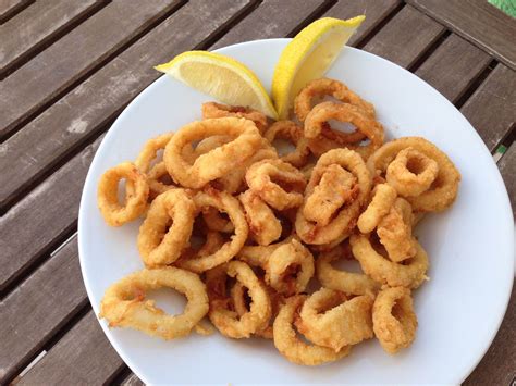 Calamares A La Andaluza Calamares A La Romana Calamares Fritos