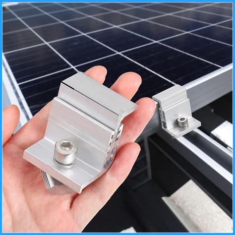 Snapklik Zhengmy Solar End Clamp Solar Panel Mounting Z Bracket