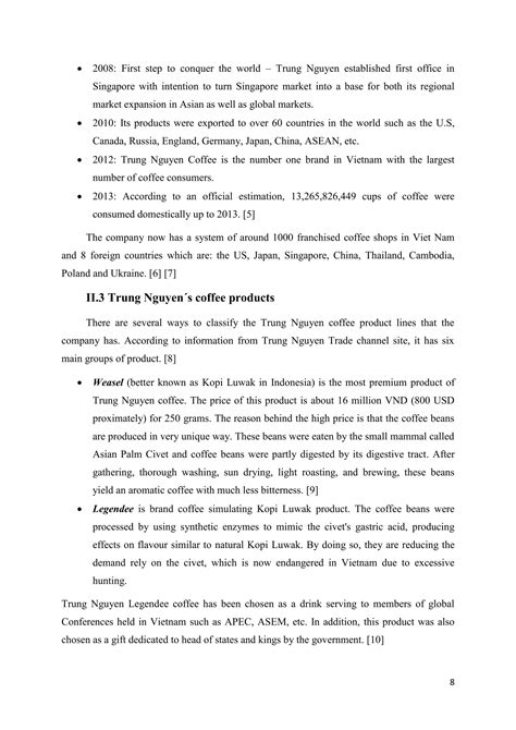 Trungnguyen Coffee Pdf