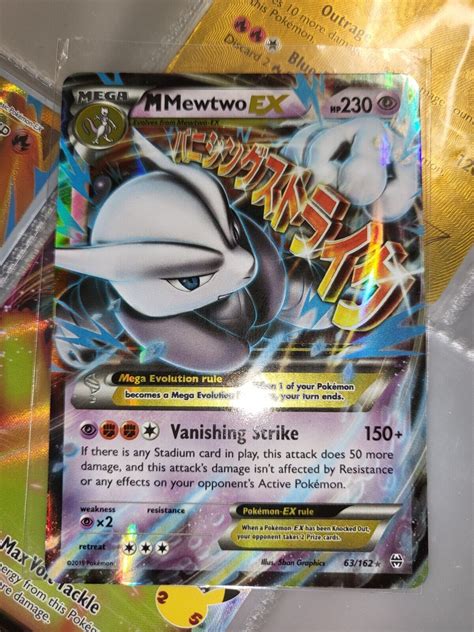 Pokemon M Mewtwo EX 63 162 Ultra Rare Full Art XY BREAKthrough Values