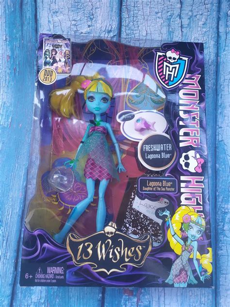 Кукла Монстер Хай Лагуна Блю 13 Желаний Monster High Lagoona Blue 13: 2 ...