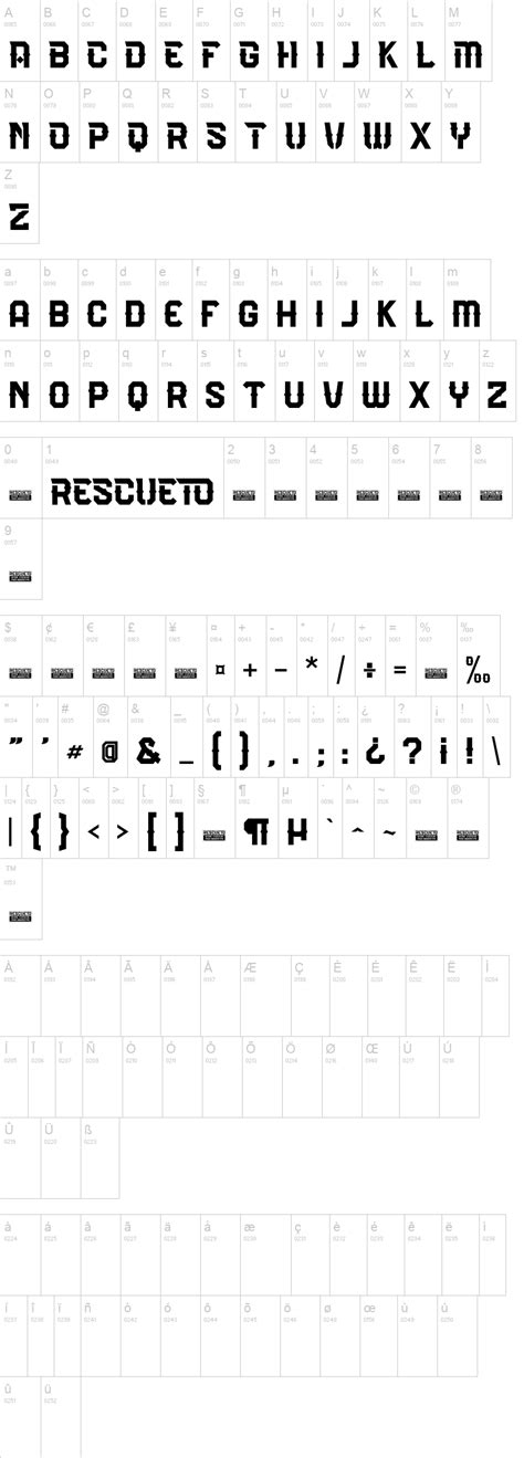 Rescueto Font Dafont