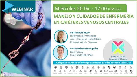 De Diciembre Nuevo Webinar Del Colegio De Enfermer A De Alicante